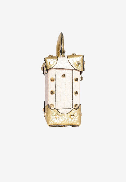 The Atelier Bag In Beige Gold