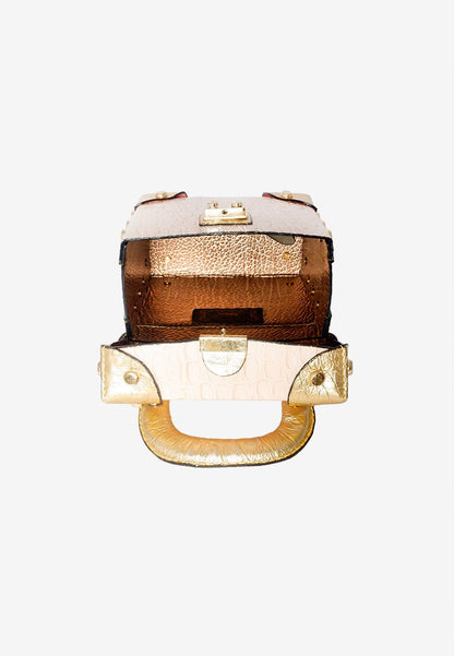 The Atelier Bag In Beige Gold