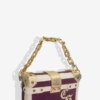 Trunk Bag Purple with Chain