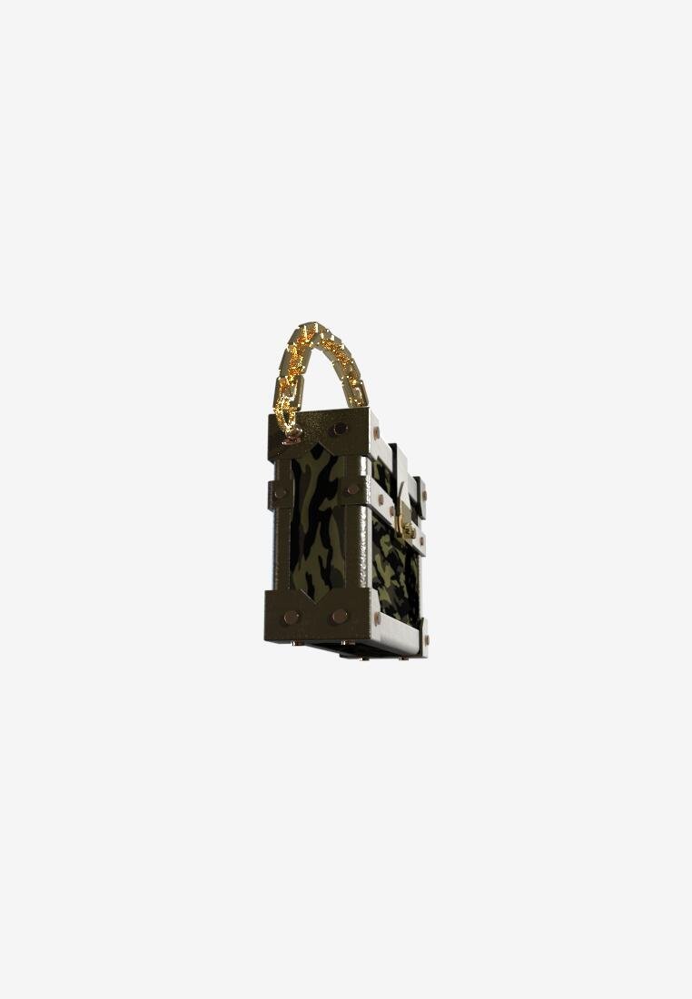 Trunk Bag with Strap Camouflage Chain