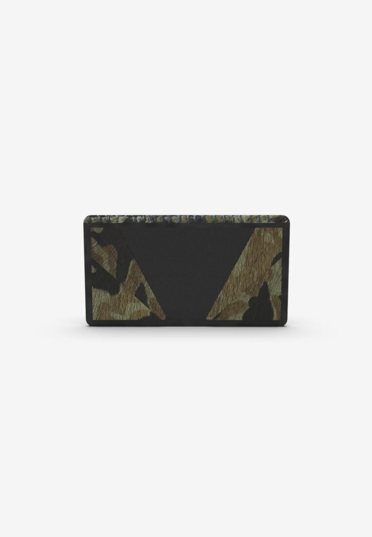 camouflage wallet pony hair