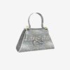 Silver Bling Icon Bag with Strap