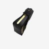 Verona Bag in Full Black Leather – Adjustable Strap