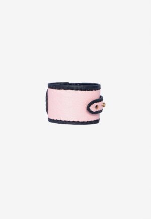 Cargo Bracelet Cuff Pink and Black