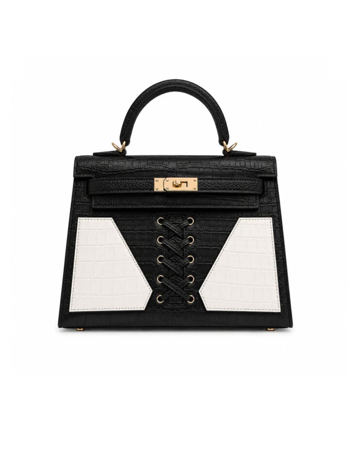 KAYLEIGH LACE UP BAG 25CM